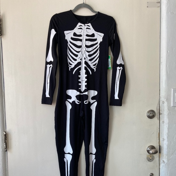 Tipsy Elves Other - NWT Tipsy Elves Skeleton Jumpsuit costume bodysuit Size M-- Halloween & beyond!